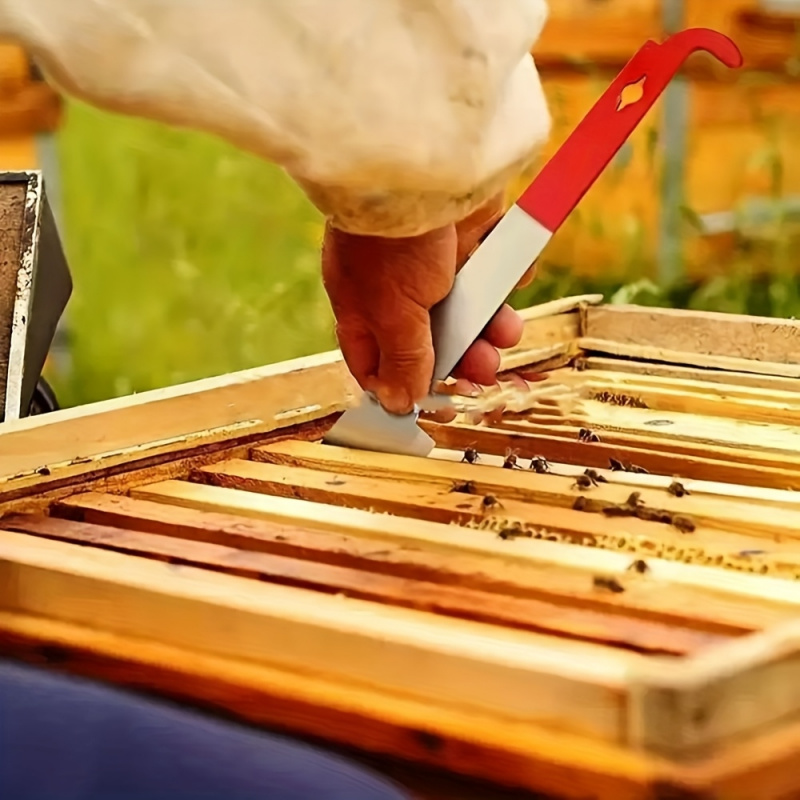 Beehive Frame Wax - Skrobak do ramionek miodniczych, wielofunkcyjne narzędzie