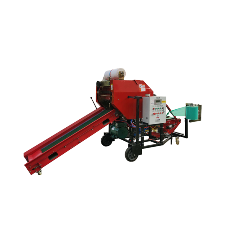 Silage Baler Machine - Automatyczna mini prasa okrągła do siana,
