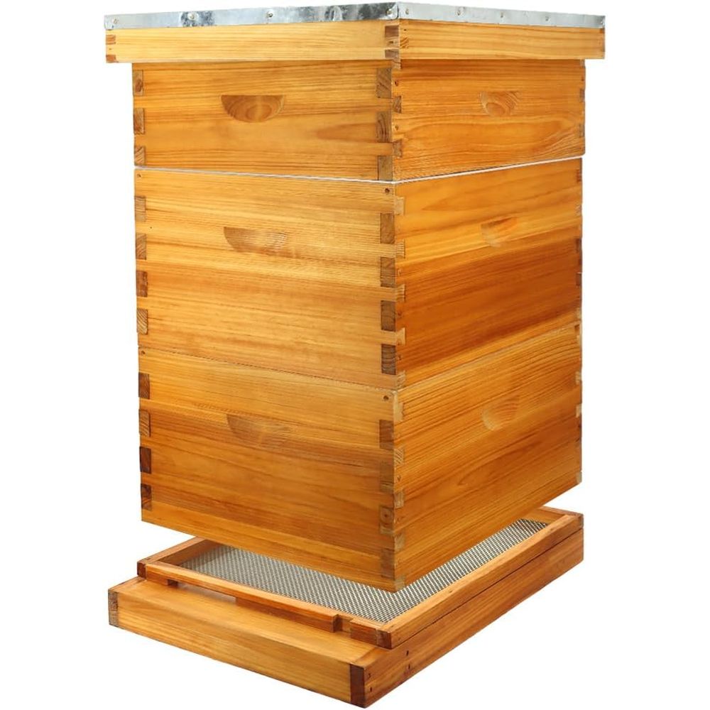 Beehive Frame Wax - Zestaw do budowy 10-ramkowego ulu z