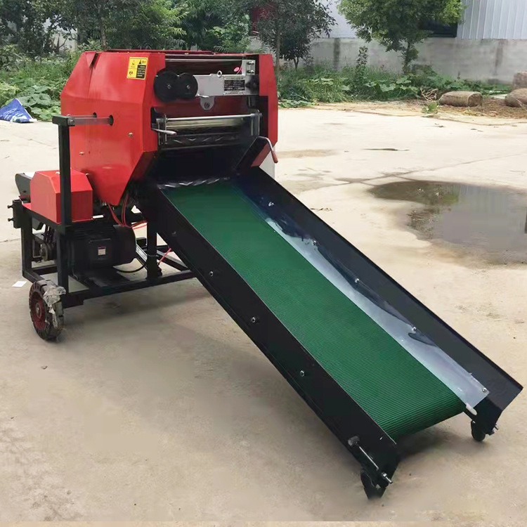Silage Baler Machine - Opcjonalny silnik spalinowy, w pełni automatyczna