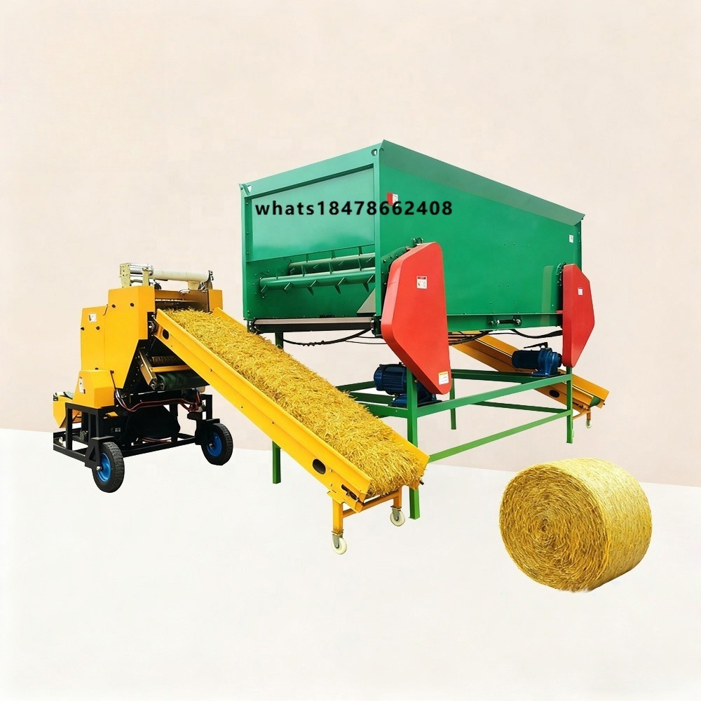 Silage Baler Machine - Automatyczna prasa do wiązania siana i