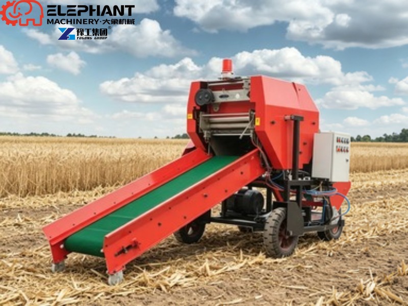 Miniaturowa prasa do wiązania  – Silage Baler Machine recenzja i cena