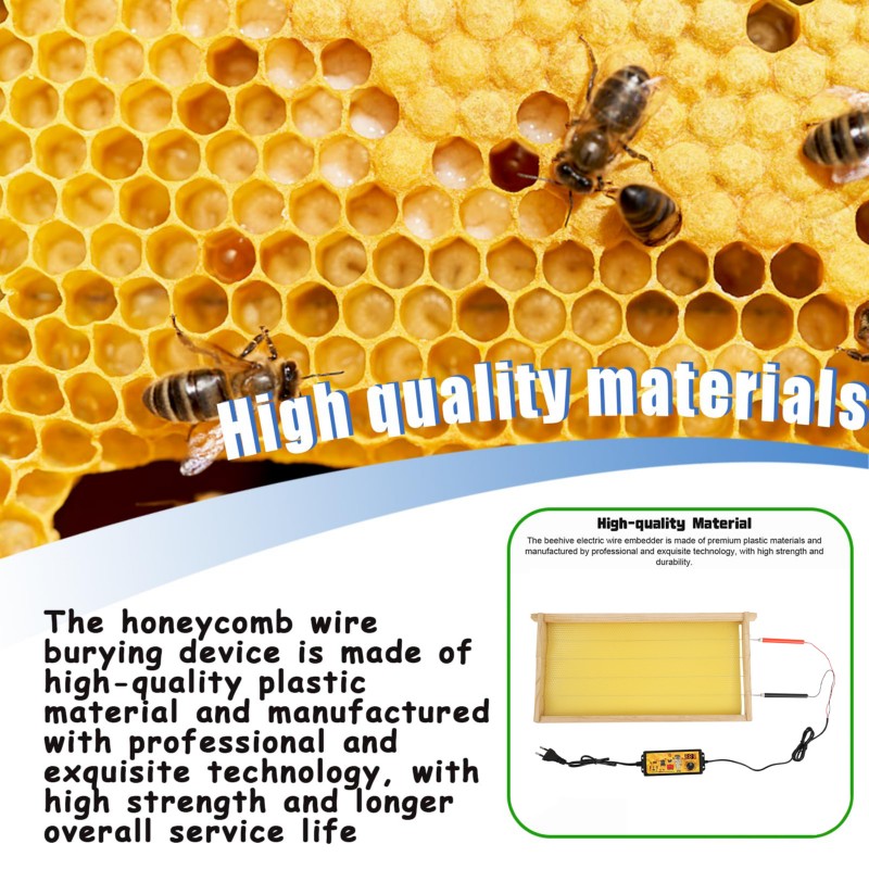 Elektryczny wbijacz do plastra – Beehive Frame Wax recenzja i cena