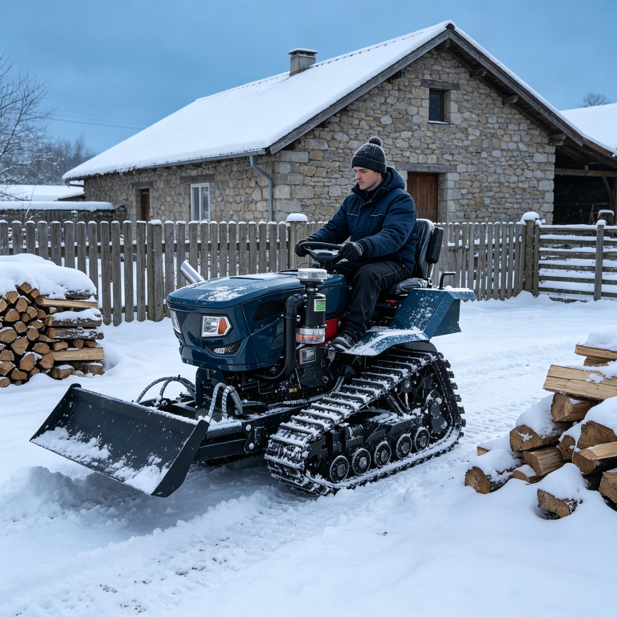 115-kilowatowy gąsienicowy cią – Farming Agriculture Land recenzja i cena