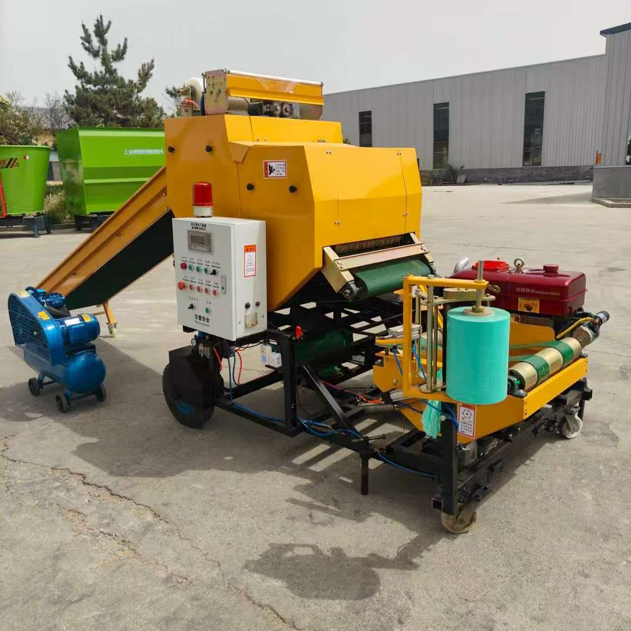 Maszyna do owijania i wiązania – Silage Baler Machine recenzja i cena