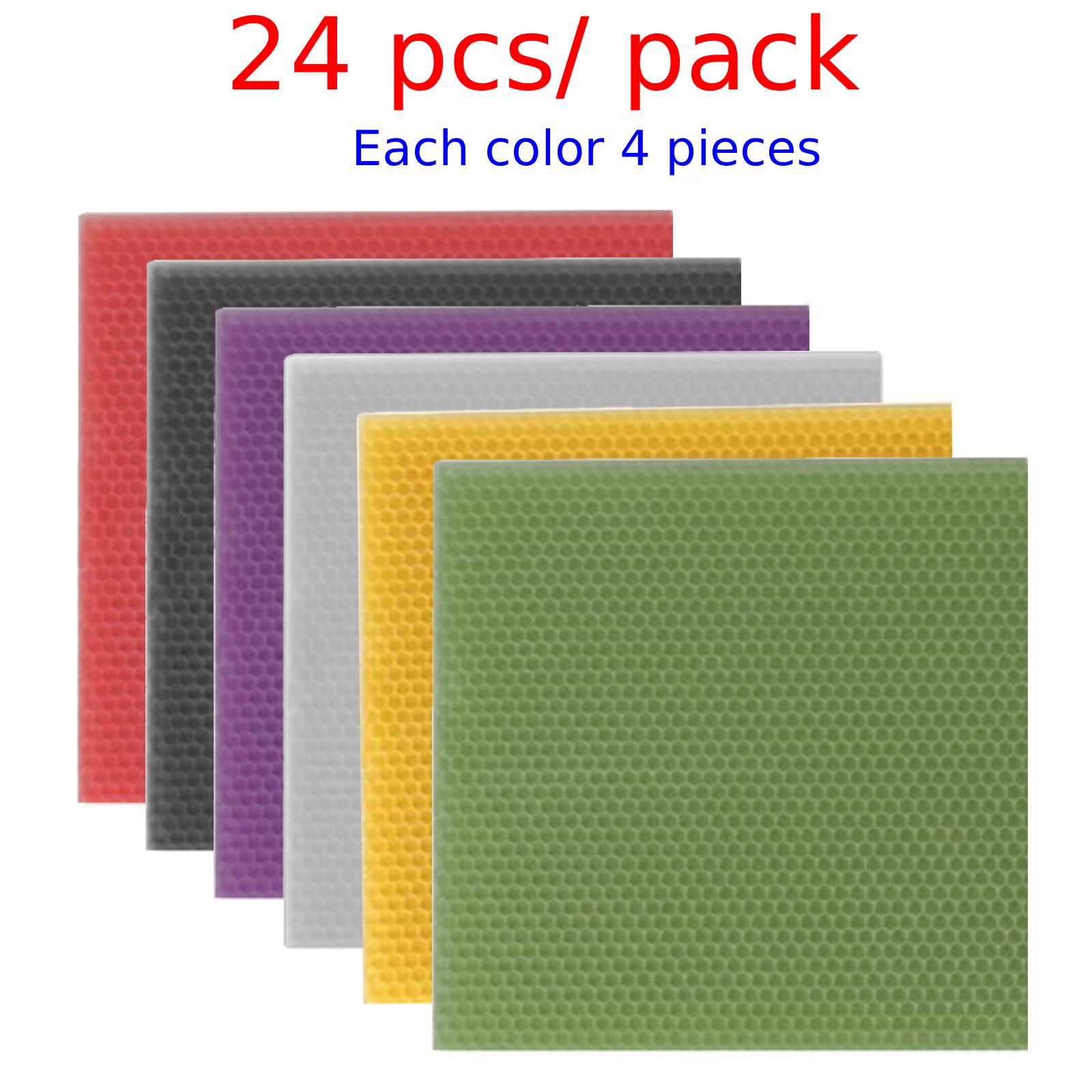 24 sztuki kolorowych arkuszy w – Beehive Frame Wax recenzja i cena