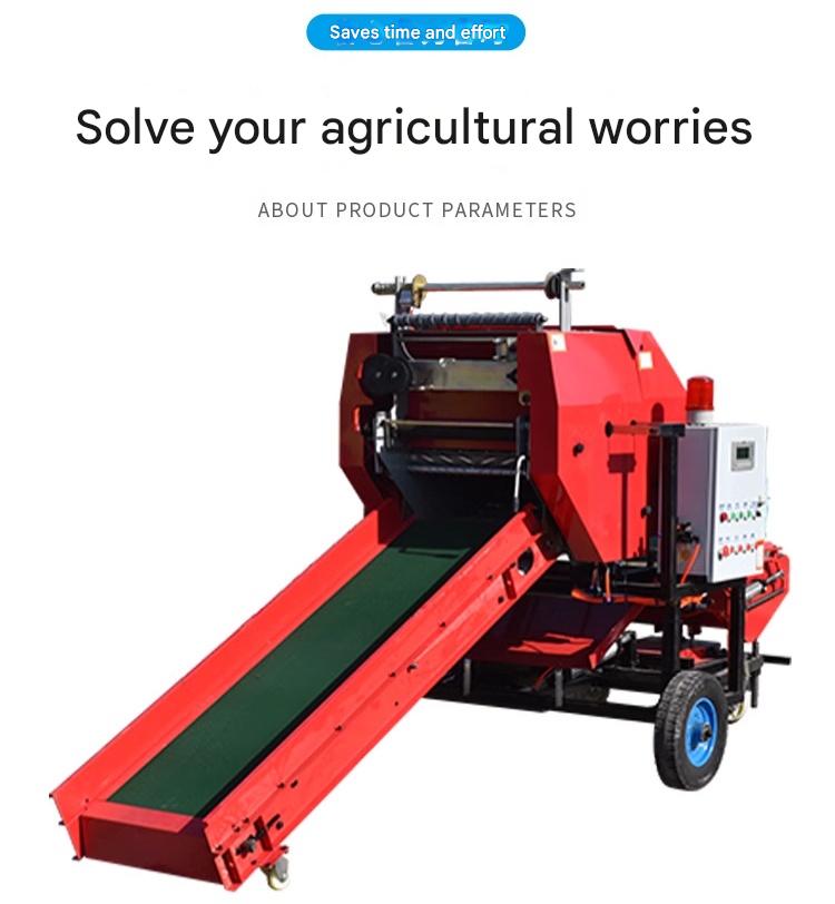 Hydrauliczna prasa do silozu,  – Silage Baler Machine recenzja i cena